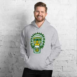 Unisex Hoodie A’s green yellow #chiefjstbst #chiefjustbeast