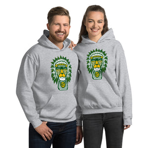 Unisex Hoodie A’s green yellow #chiefjstbst #chiefjustbeast