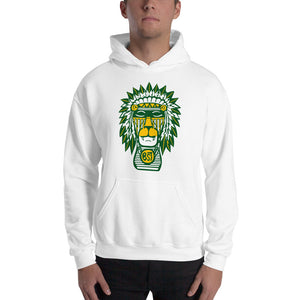 Unisex Hoodie A’s green yellow #chiefjstbst #chiefjustbeast