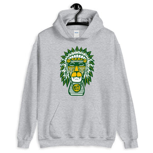Unisex Hoodie A’s green yellow #chiefjstbst #chiefjustbeast