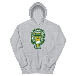 Unisex Hoodie A’s green yellow #chiefjstbst #chiefjustbeast